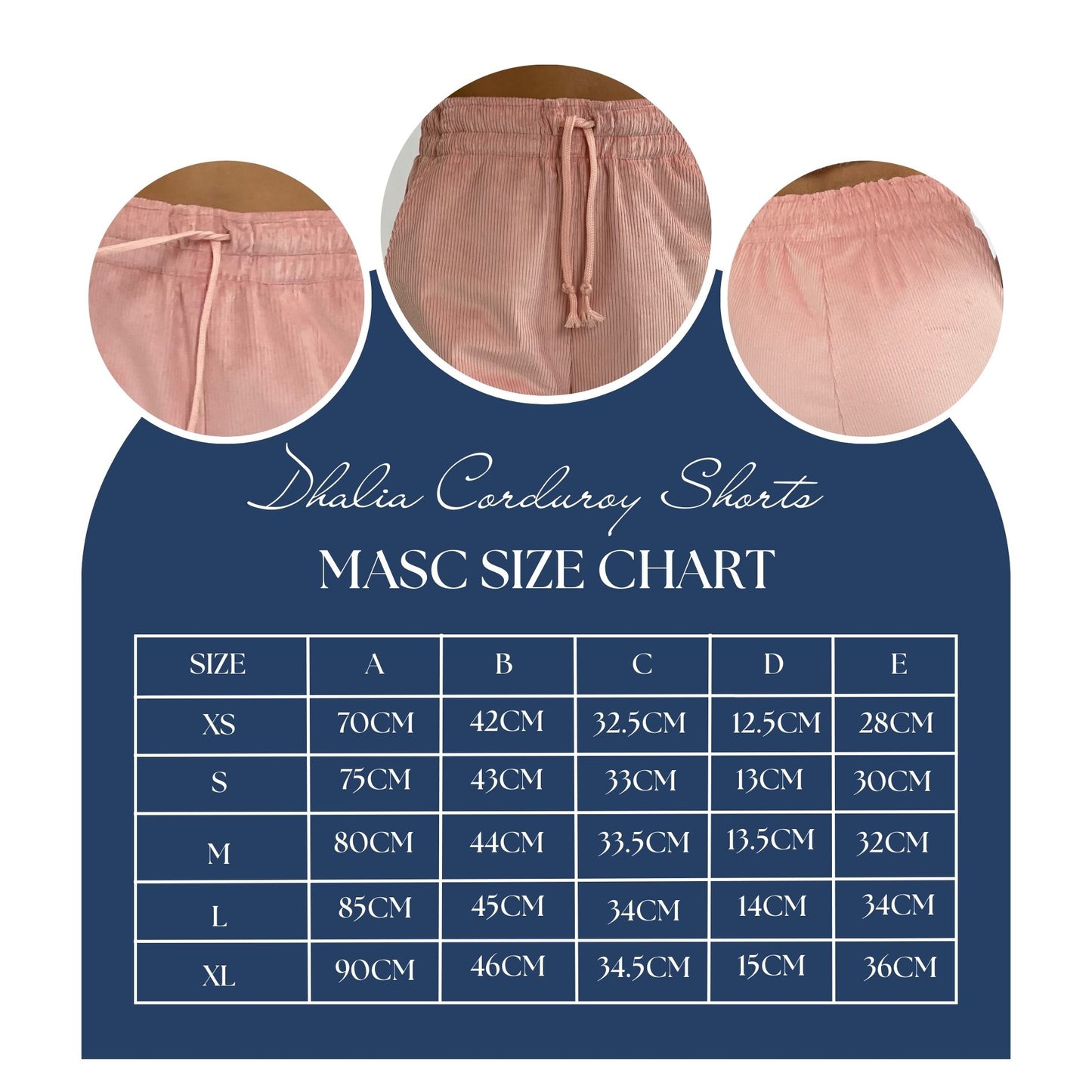 Dhalia Corduroy Shorts