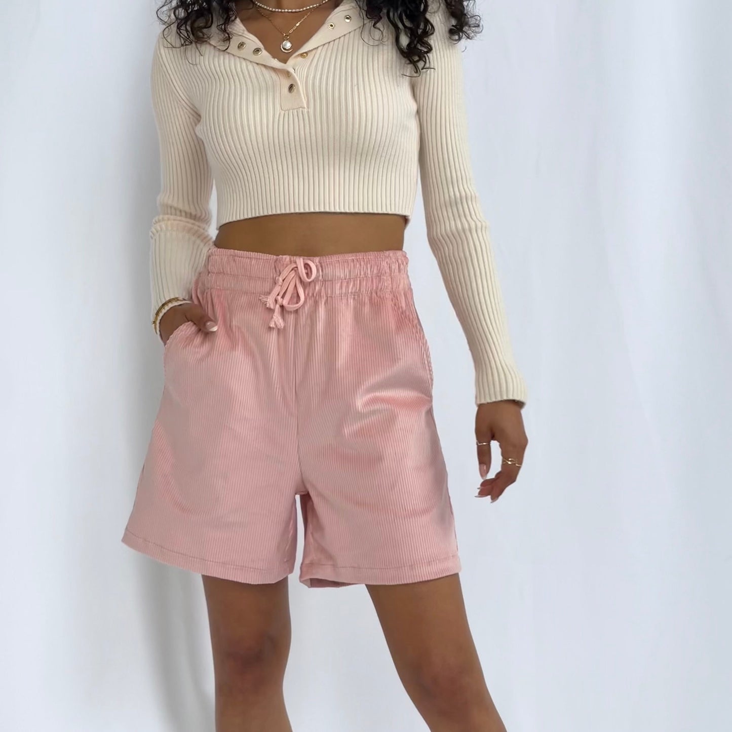 Dhalia Corduroy Shorts