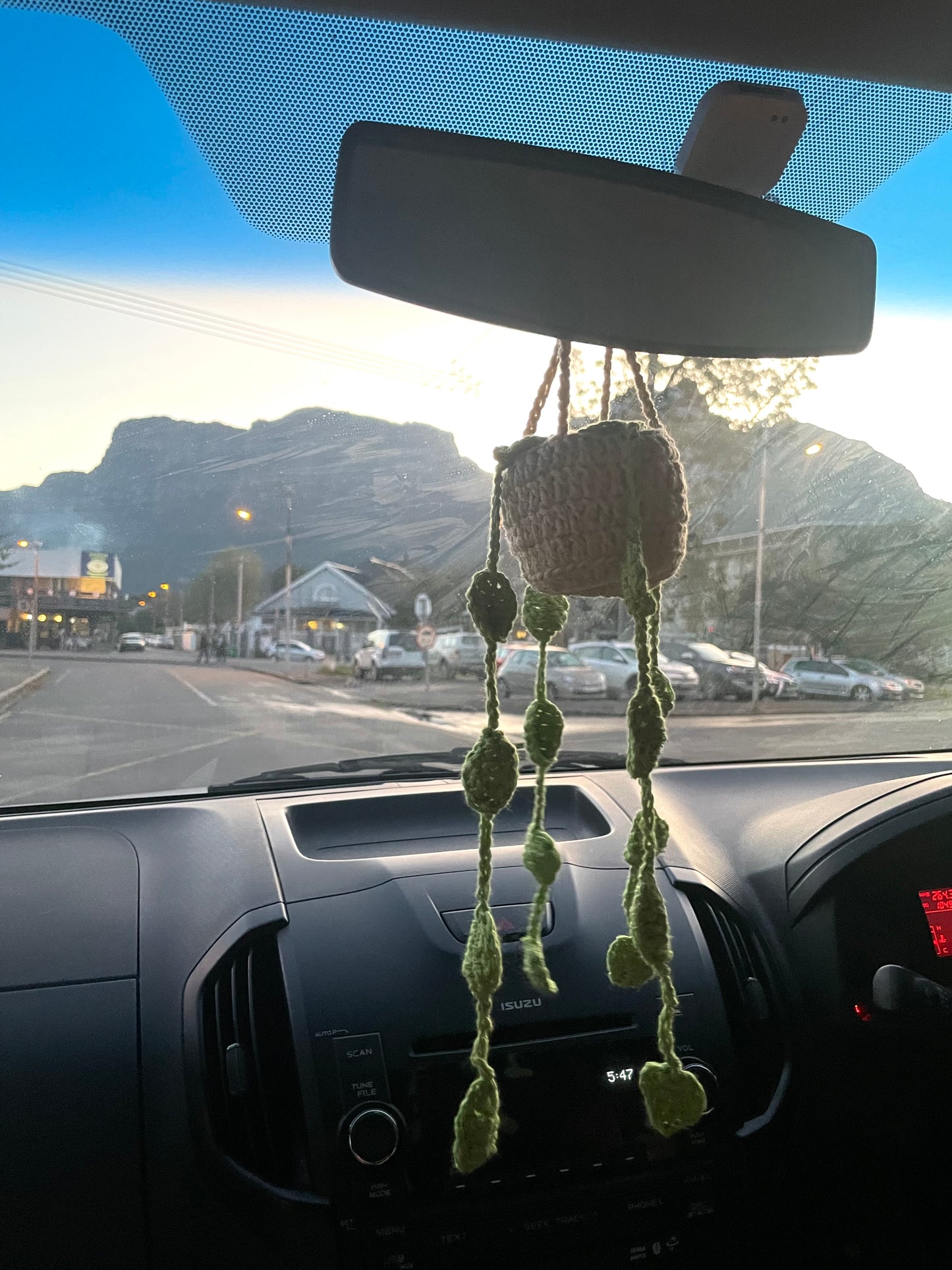 Beige Pot Plant Danglies