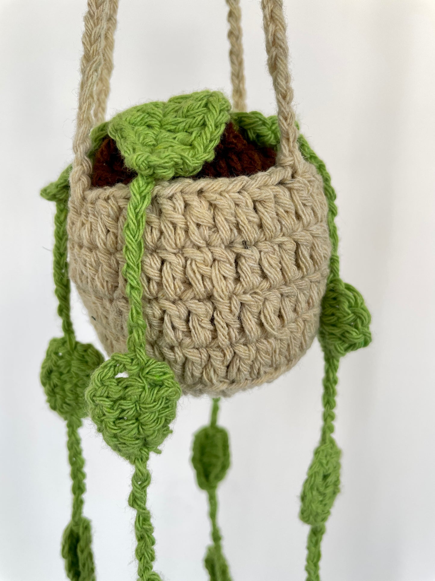 Beige Pot Plant Danglies