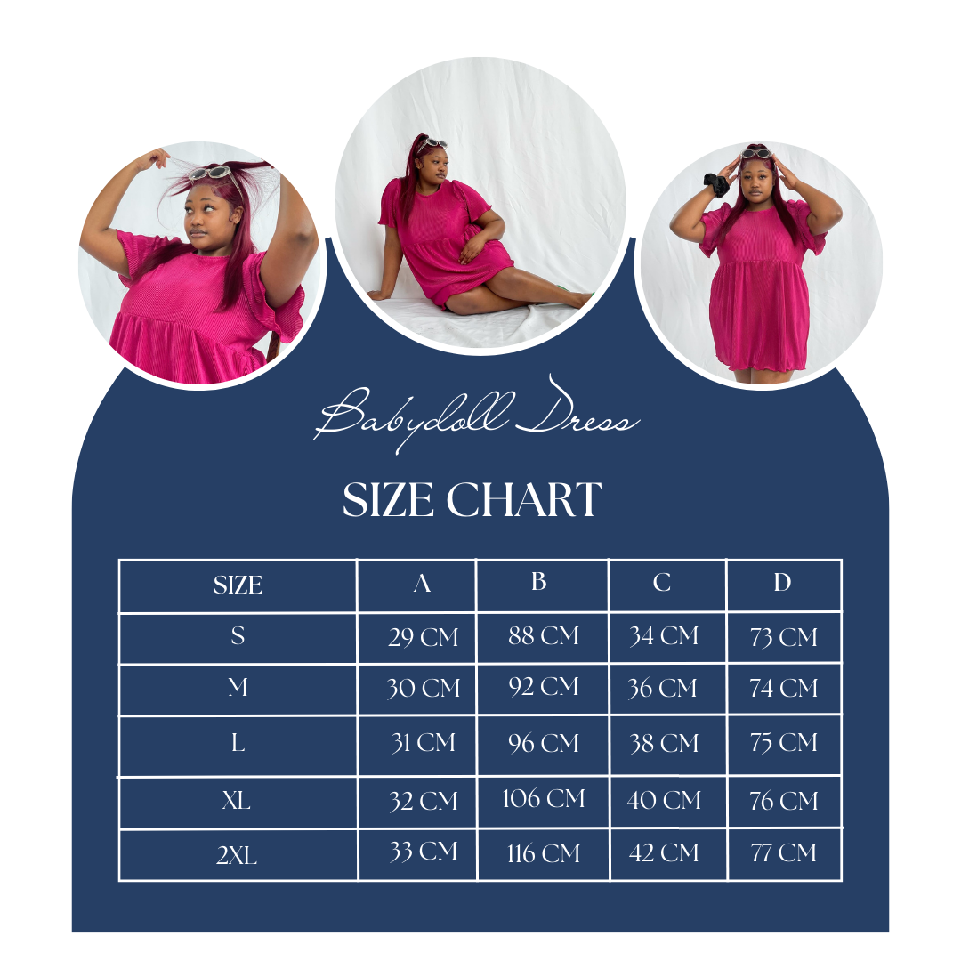 Cerise Babydoll Dress